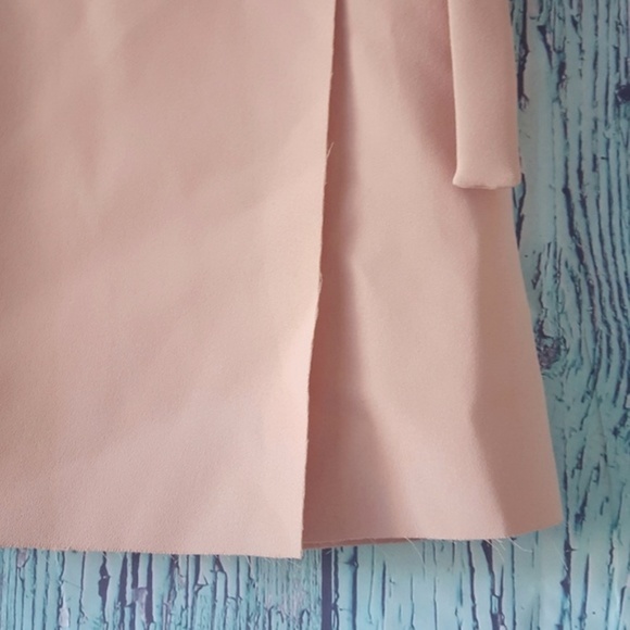 NWT Topshop D-Ring Wrap Skirt in Nude - Picture 5 of 6
